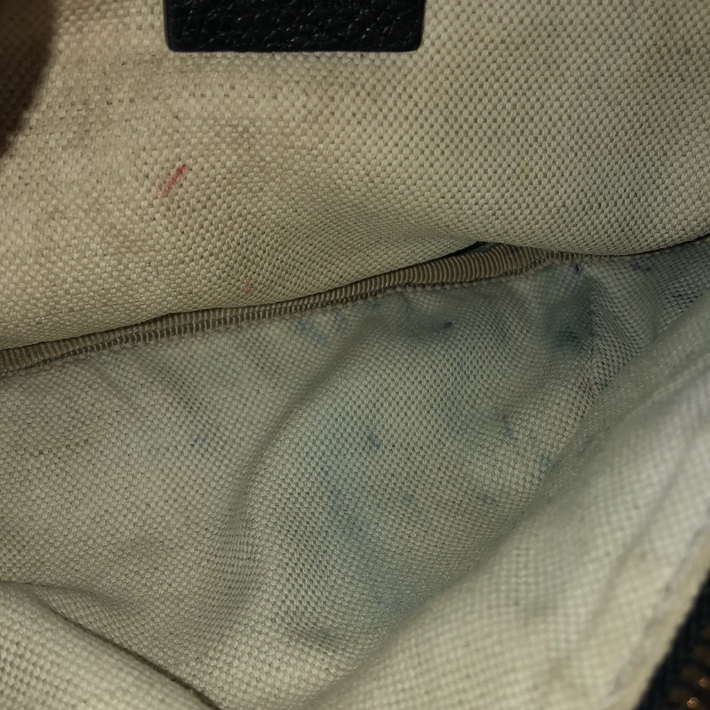 ✨ POPULAR ✨ GUCCI LOGO WAIST BUMBAG MULTI USE PURSE LEATHER - Picture 14 of 14